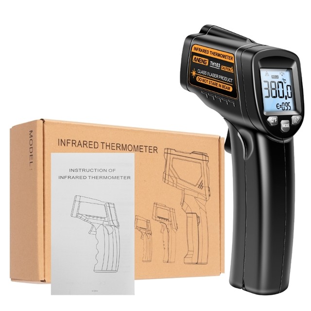 Dropship Digital Termomete Infrared Forehead Body Thermometer Gun