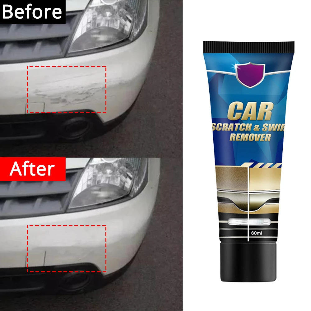 carnauba car wax 1Pc Car Scratch and Swirl Remover Auto 60ml Scratch Repair Tool Car Scratches Repair Polishing Wax Anti Scratch Car Accessories car wax