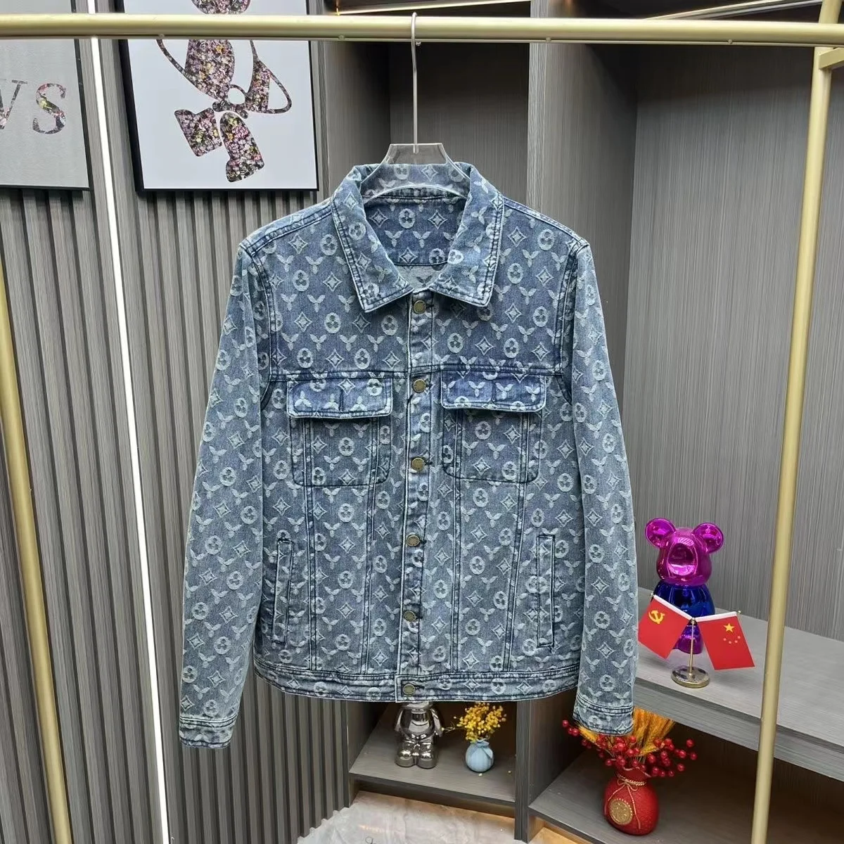 Fashion Boy Autumn Winter Jacket Men Denim Male Outerwear Jeans Coat Thickening Cotton Winter