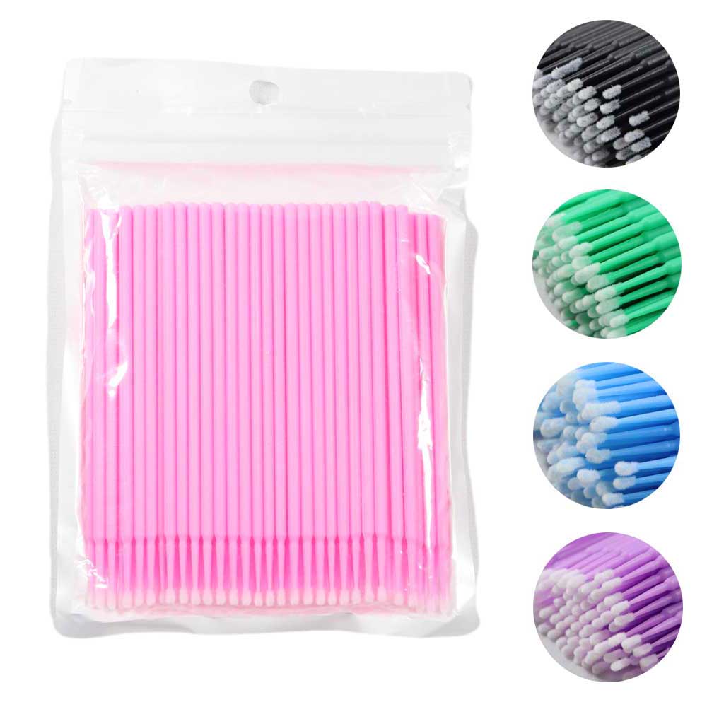 Best of Disposable MicroBrush Eyelashes Extension Individual Lash Removing Swab Micro Brush For Eyelash Extension Tools Reviews & Tips