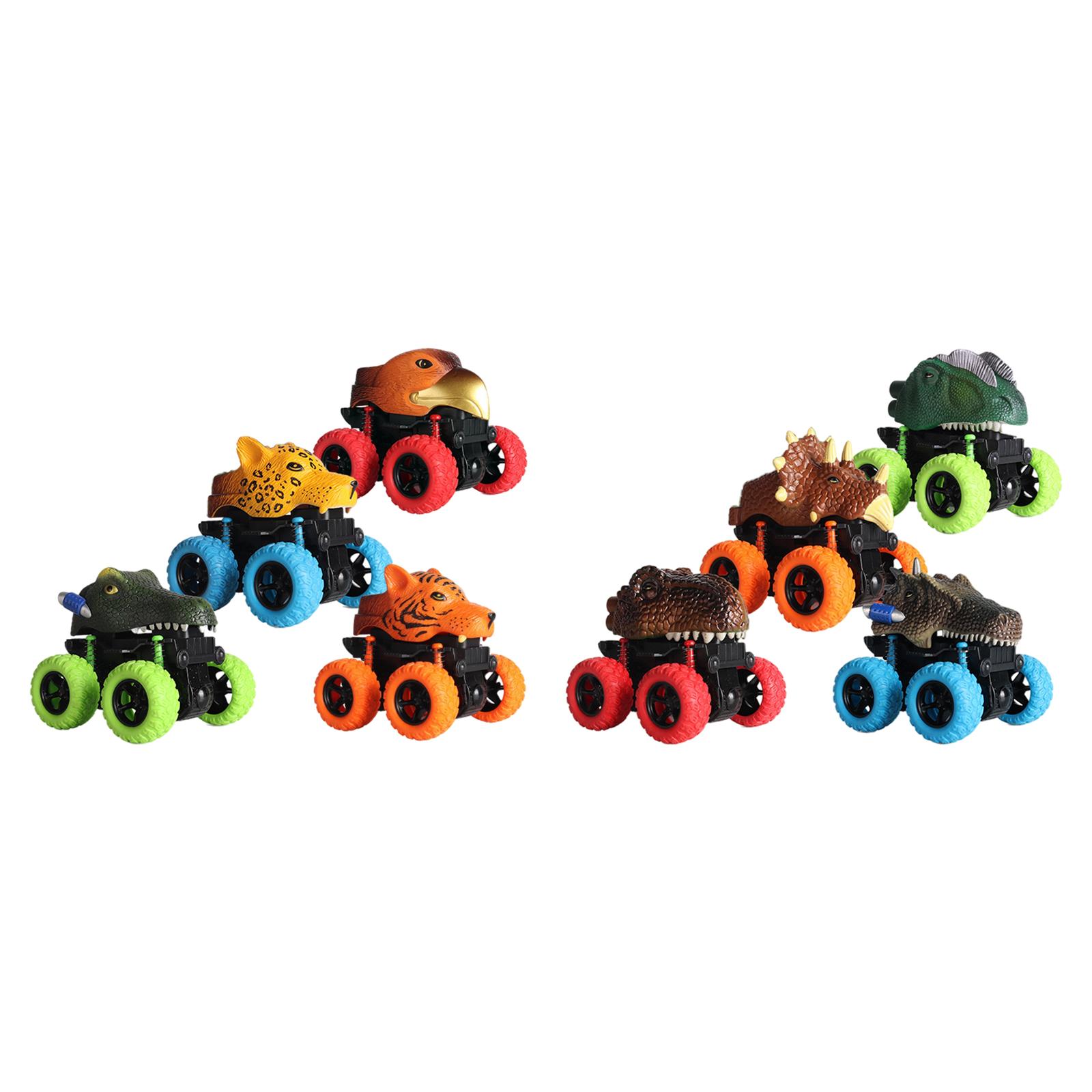 4 Pieces Pull Back Cars Monster Cars Toys Kids Car Toys for Kids 3 4 5 6 Boys Girls