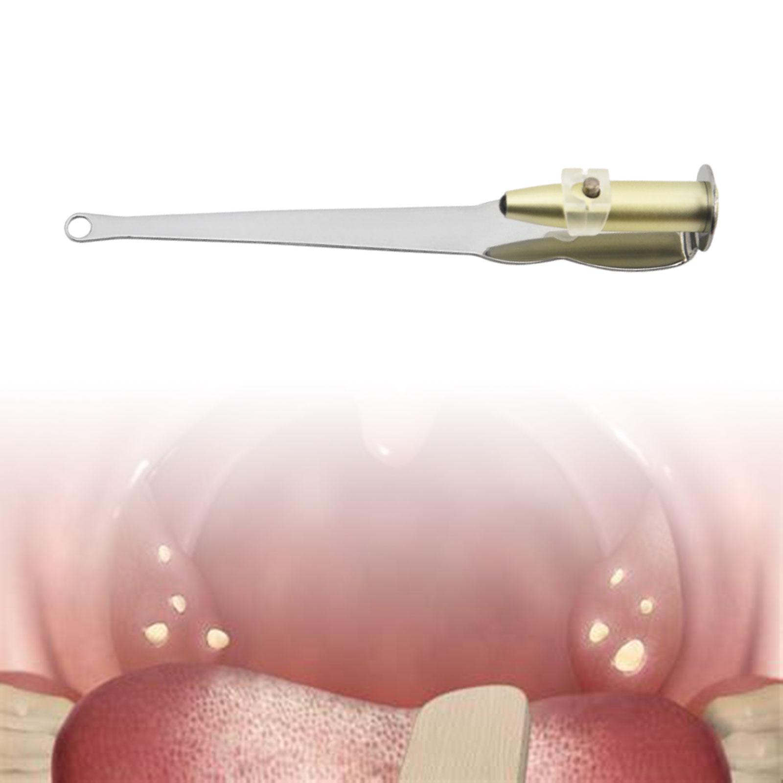 Инструмент для удаления миндалин из нержавеющей стали, легкий многоразовый  инструмент для ухода за полостью рта для освежения дыхания, путешествий,  дома, взрослых | AliExpress