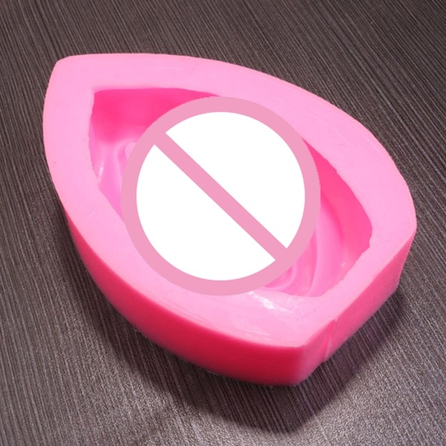 3 Size Sexy Man Penis Cake Silicone Mold For Handmade Soap Candle