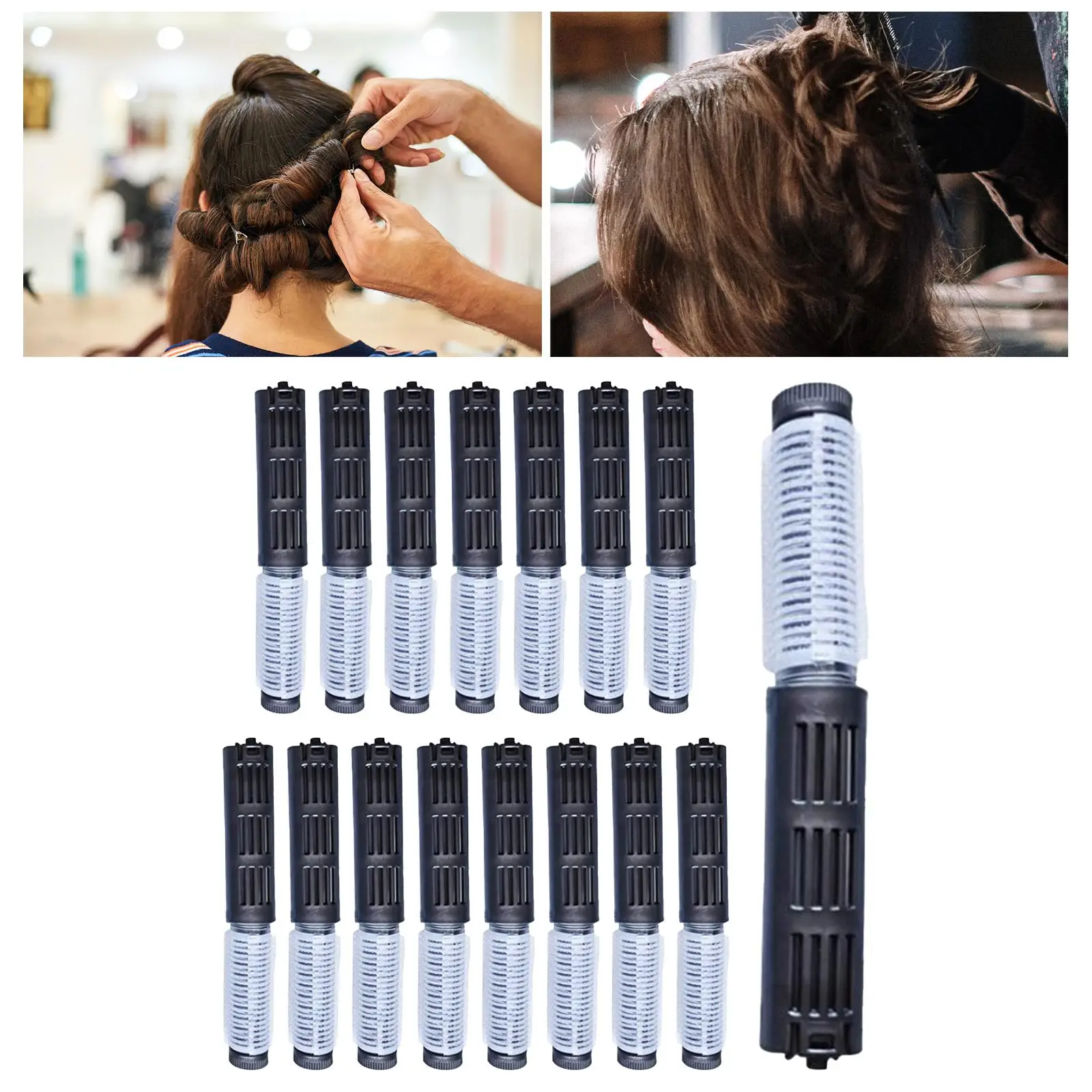 Hair Cold Wave Rods DIY Accessories Durable No Heat Morgan Perm Curler Clips for Salon Barber Home Long Short Hair Women Girls