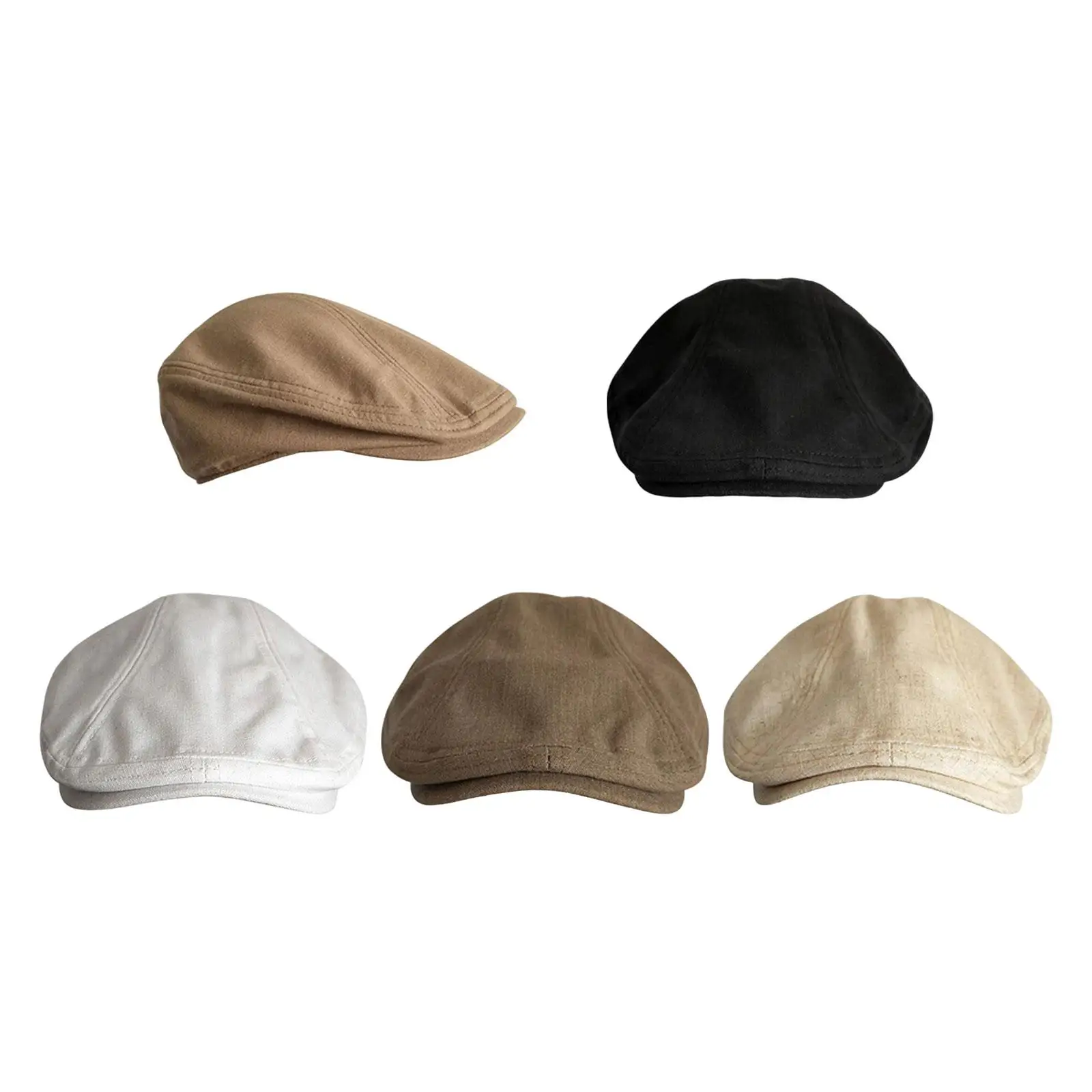 Autumn Winter Berets Hats Beret Women Caps Breathable Octagonal Hat Cabbie Hat for Summer Outdoor Autumn Vacation Birthday Gifts