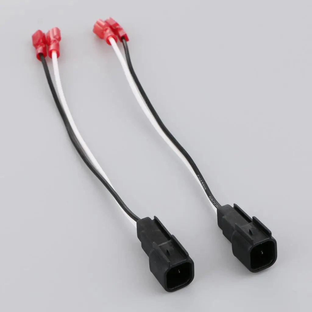 2PCS Car Audio Radio Speaker Wire Harness Adapter for   Focus Mazda
