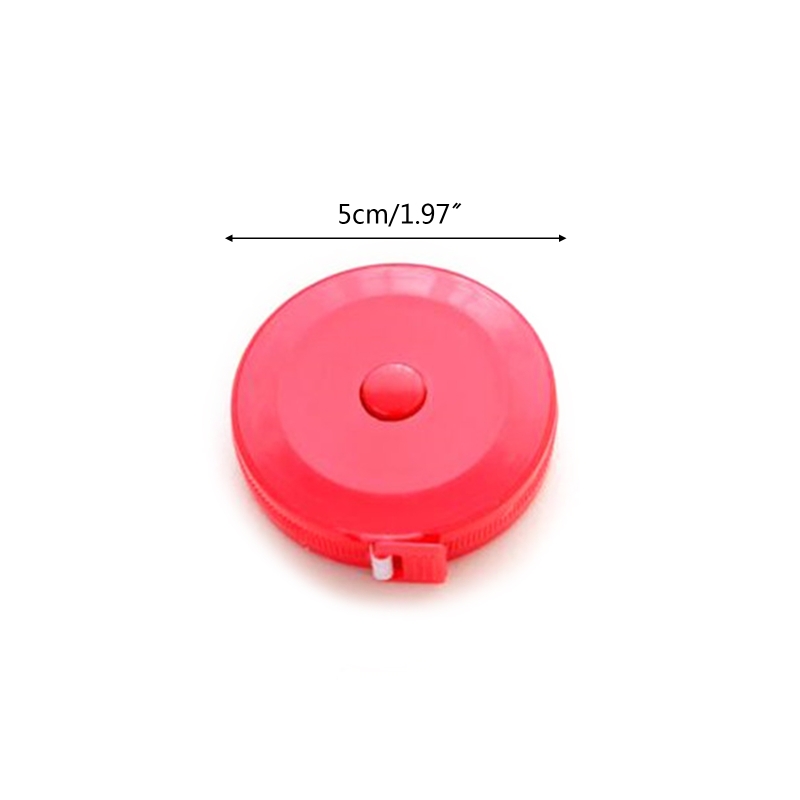 1.5M Body Tape Measure Retractable Measuring Tape Lock Pin Button Retract for Cloth Waist Measurement Medical Nursing 1XCE 6 Scfe0d80640694f98922bbe57c11d86bbA