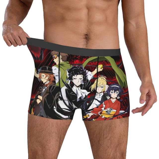 Sebastian And Ciel Pentagram Black Butler Demon Servant Anime Underpants  Panties Men's Underwear Ventilate Shorts Boxer Briefs - AliExpress