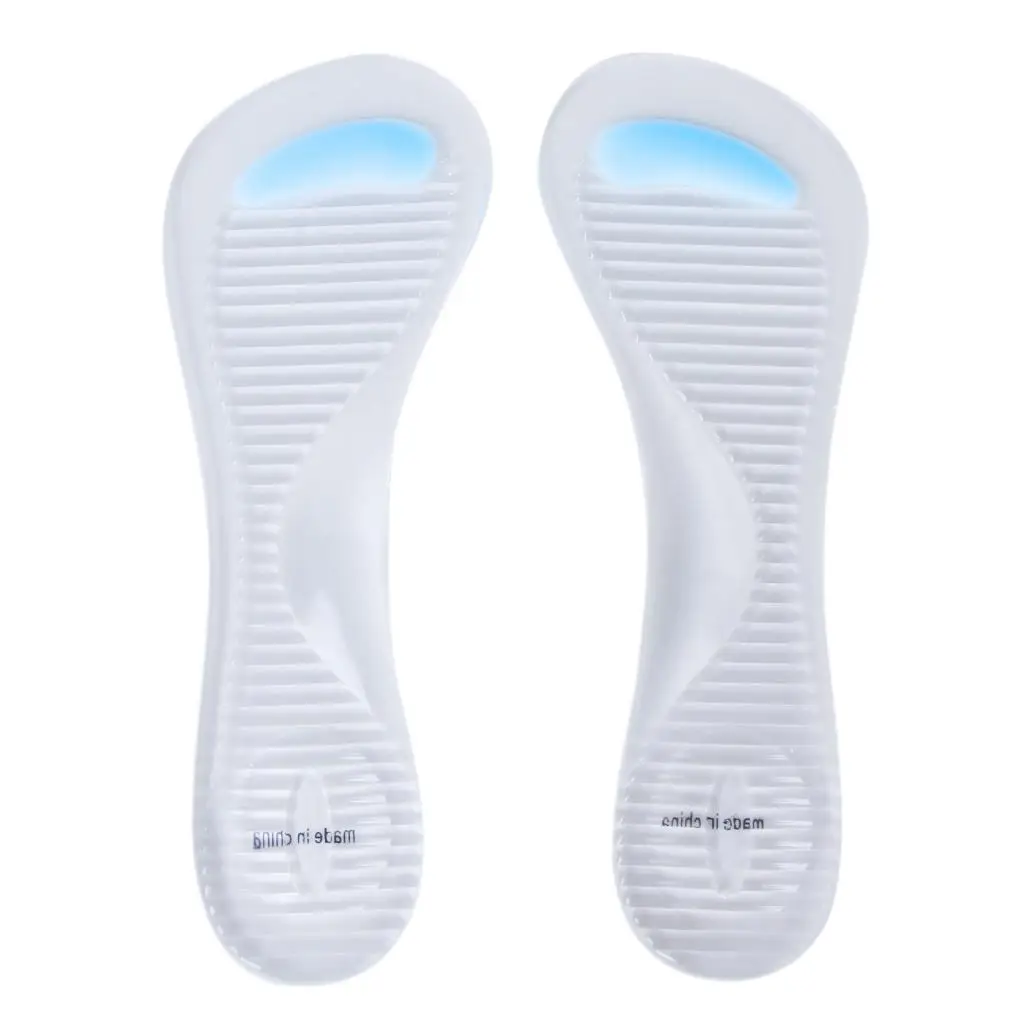 3/4 Massage Insoles Arch Support Pads for High Shoes Sandals