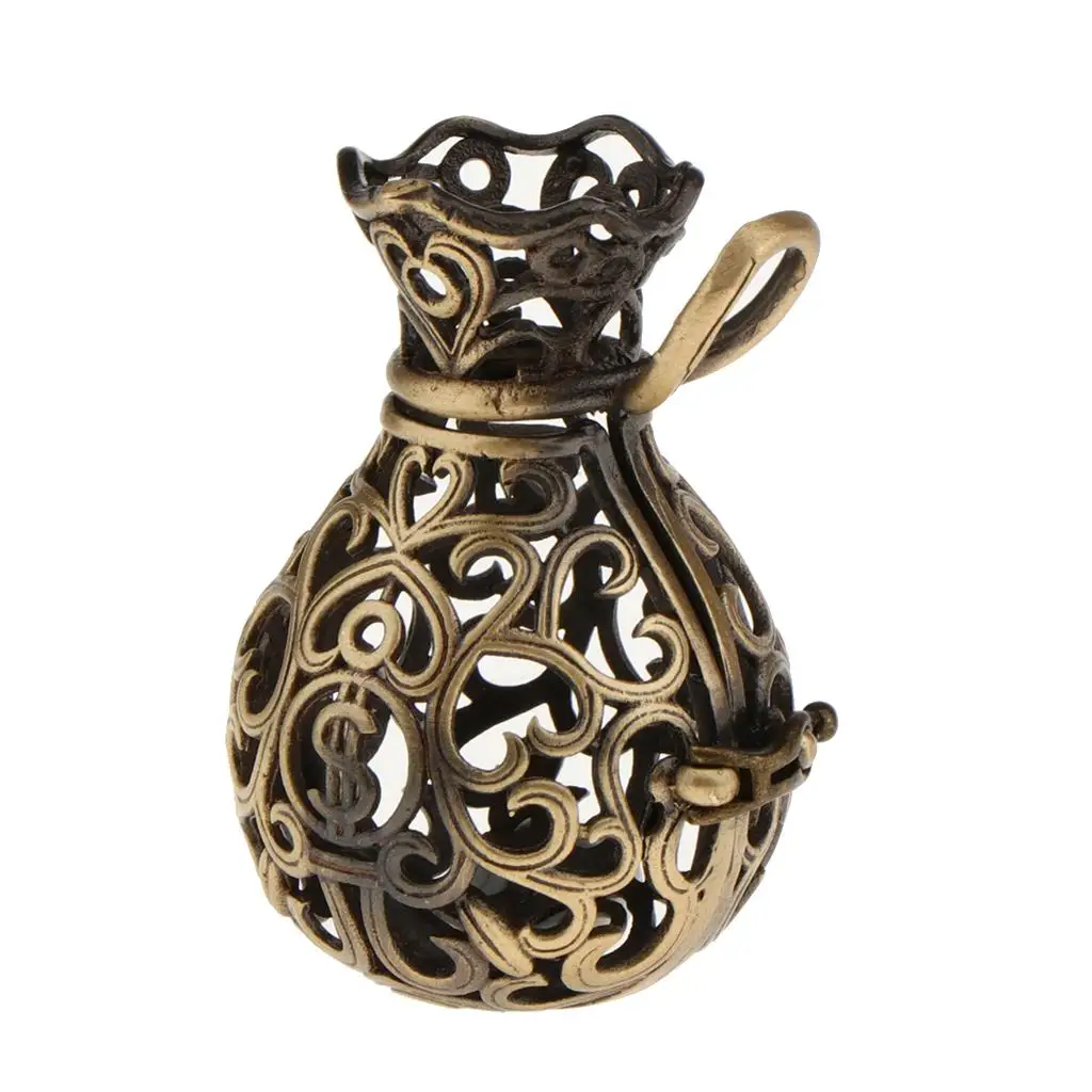 Vintage Beads Cages Hollow Pendants DIY Jewelry for Necklace Perfume