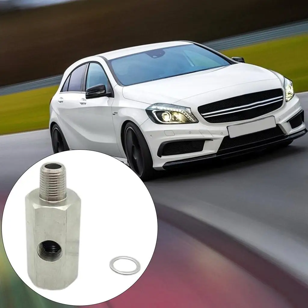  Oil Pressure Sensor Adapter with 1/8 NPT  Hose Stainless Steel Accessories  s Car Truck  Delivery