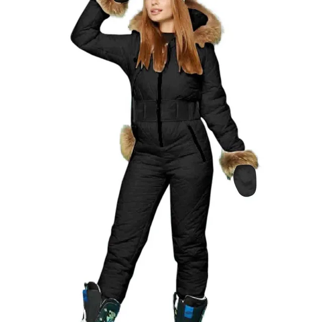  JAWWY Mono de esquí de invierno para mujer, traje de nieve para  deportes al aire libre, abrigo con capucha y chaquetas de esquí (verde  militar-b, L) : Ropa, Zapatos y Joyería