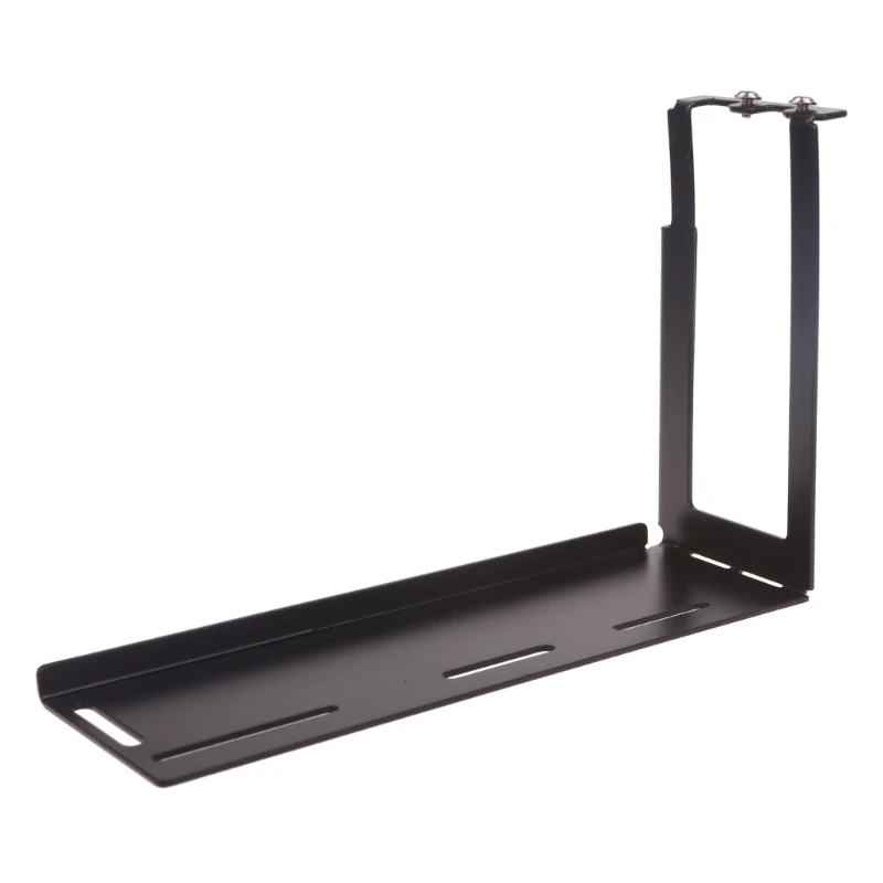 Metal Vertical Graphics Card Bracket Riser for PCI Express, PC Case Mount Stand Holder - DIY Description Image.This Product Can Be Found With The Tag Names Graphics cards vertical bracket, Pci express 16x bracket vertical, Pci graphics card bracket, Vertical graphics card mount