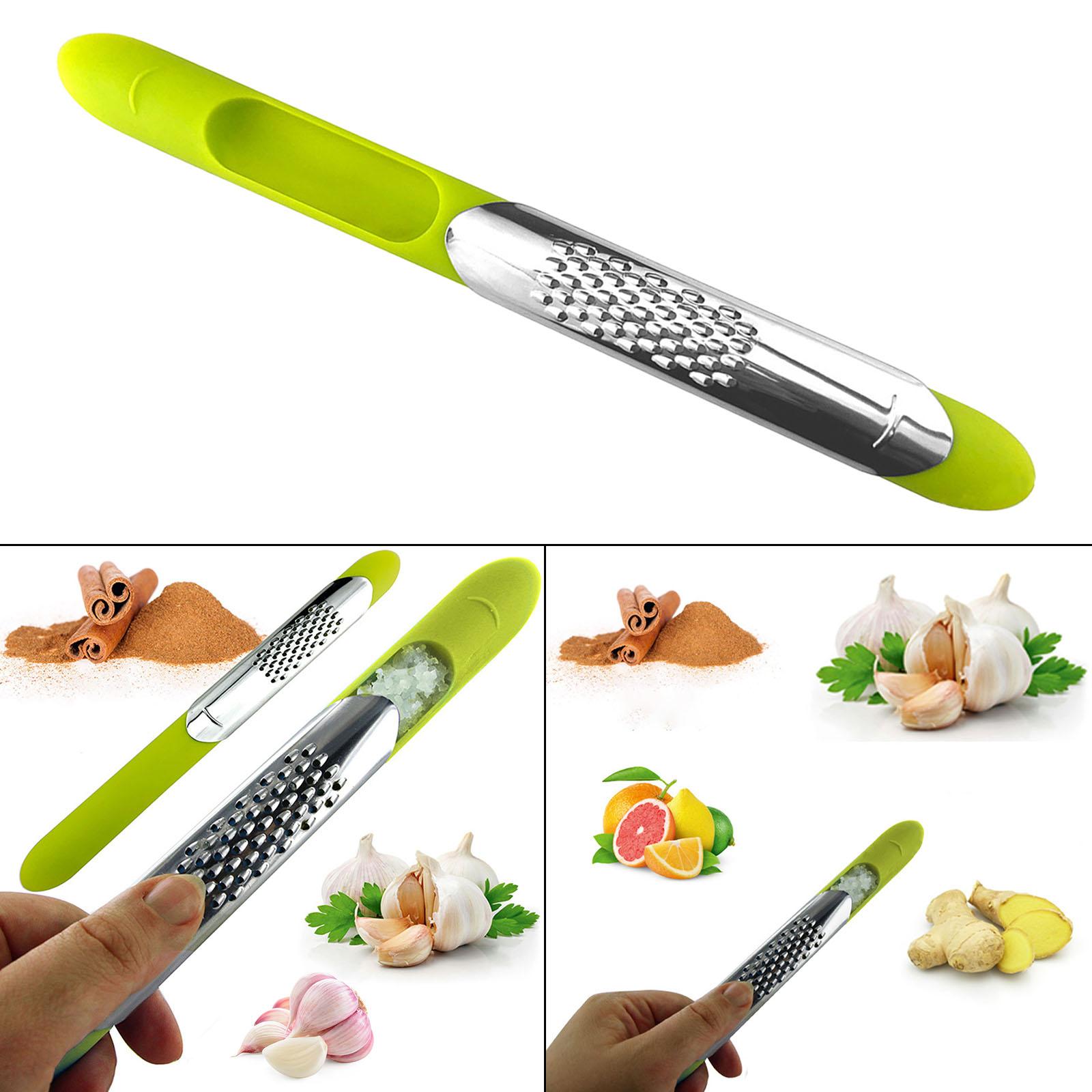 Mni Garlic Press Planer Slicer Dishwasher Safe Non Slip Handle Easy Clean
