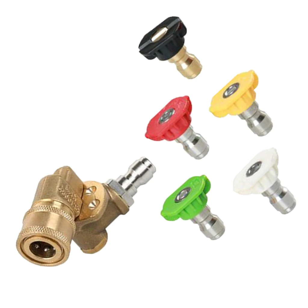 5-Piece Pressure Washer Spray Nozzle Various Grades with