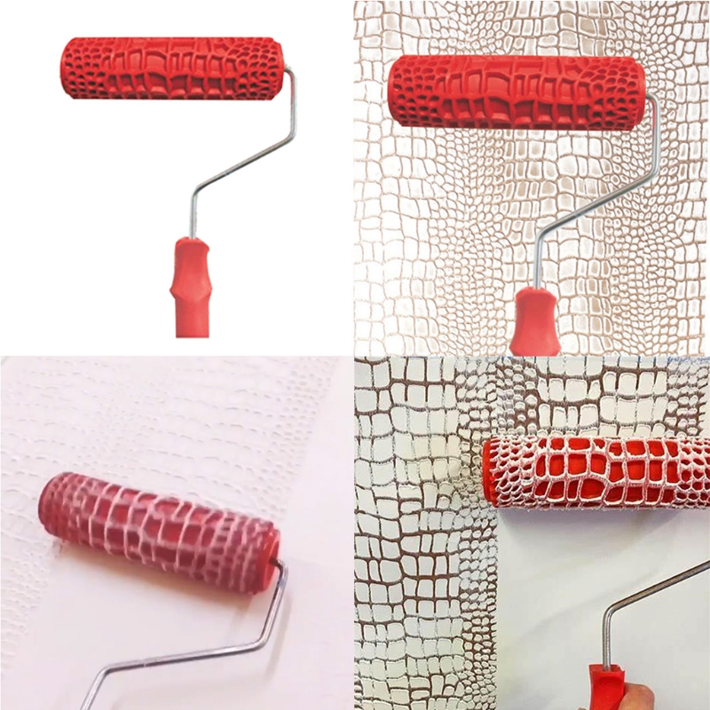 polegadas para rolo pintura padrão crocodilo tijolo