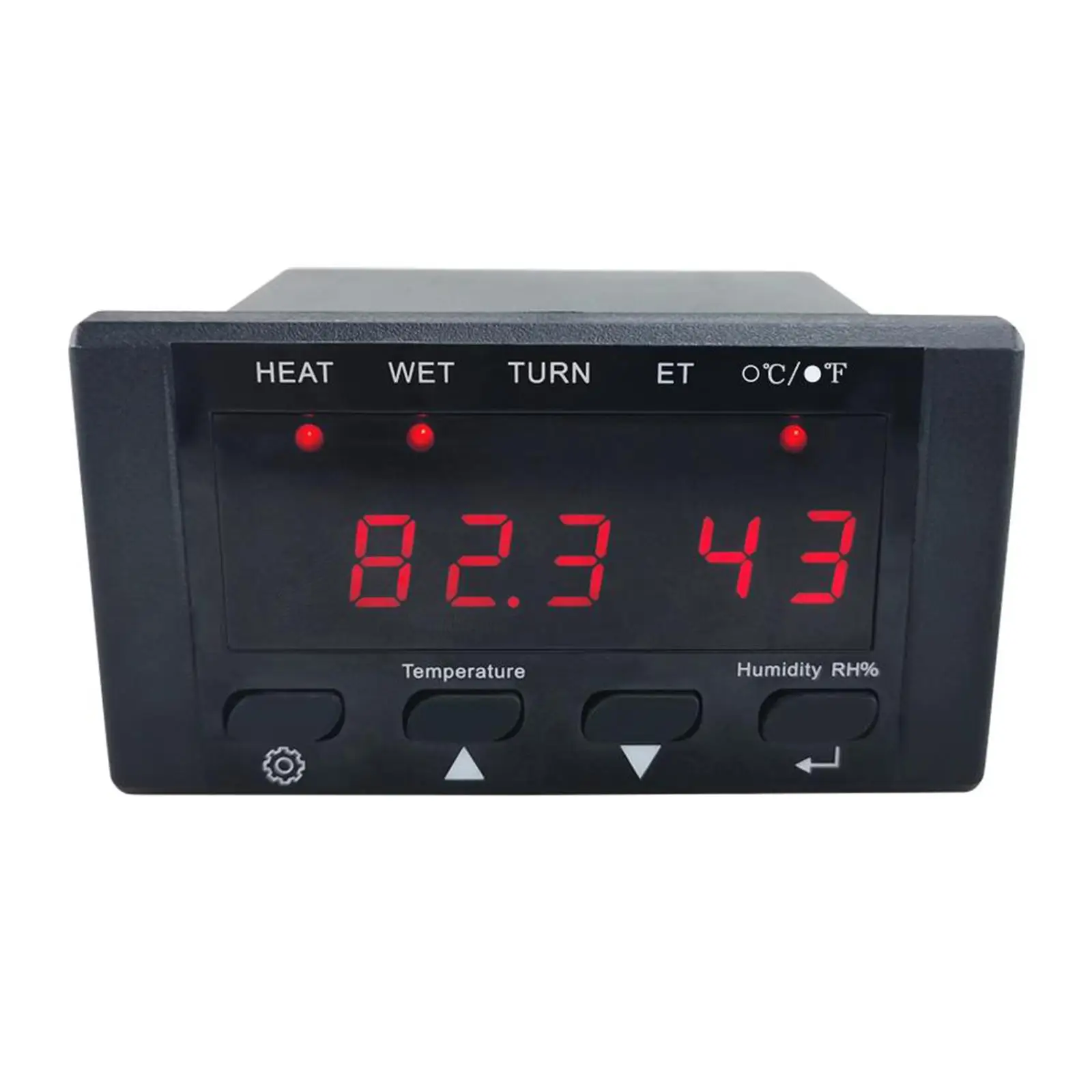 HT-10 Incubator Controller Thermostat Hygrostat with Temperature Humidity Sensor Prob Over Limit Alarm for Egg Hatching Duck Egg