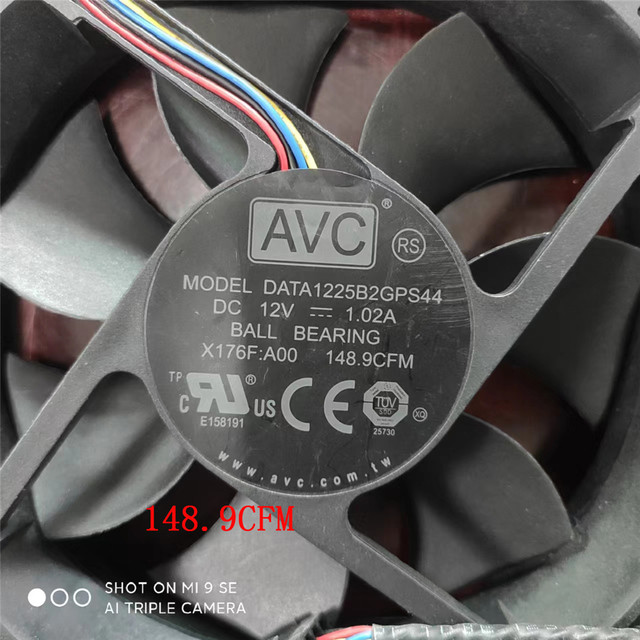 12025 12CM 12V X176F FOR DELL Alienware XPS8940 R6 R7 R8 