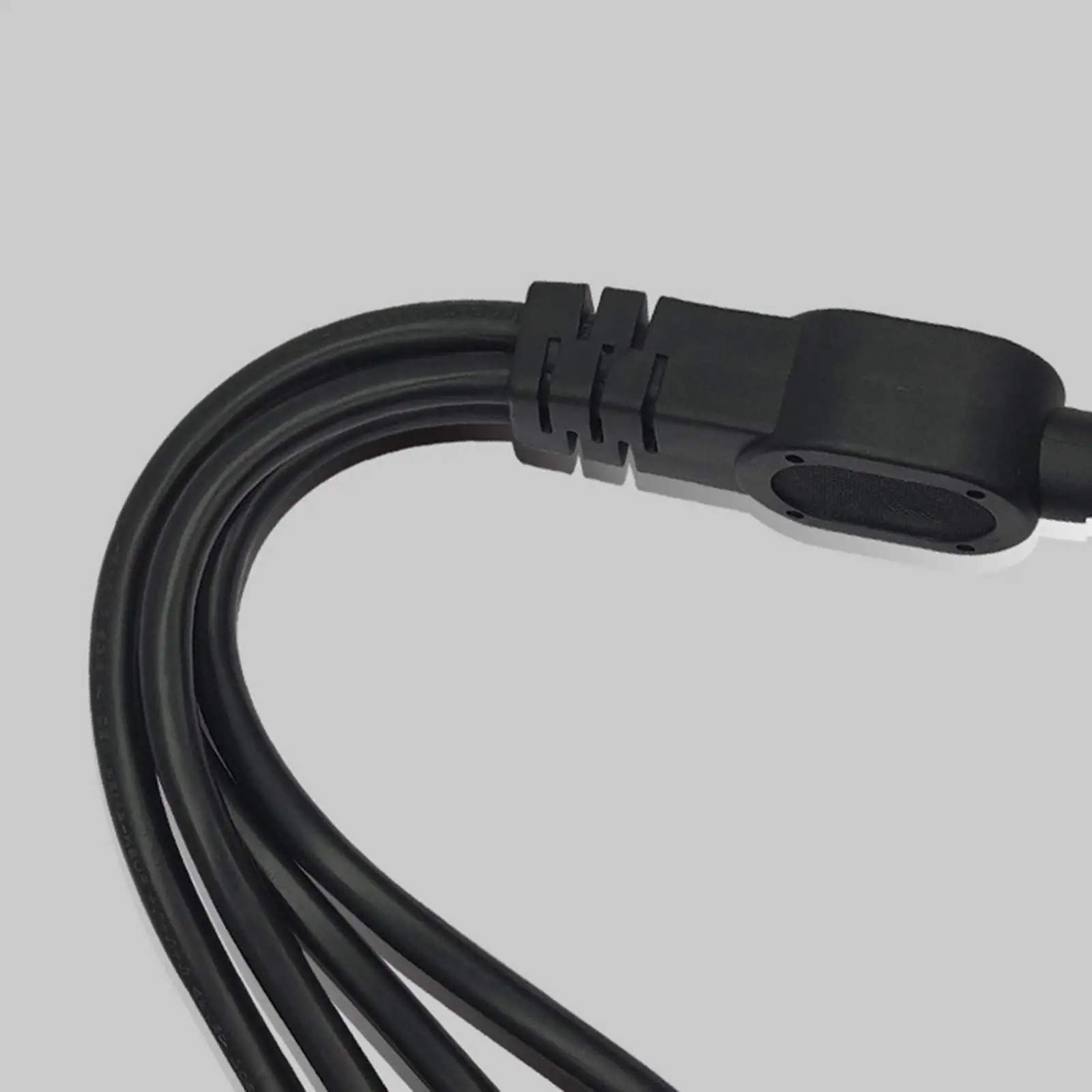 4 in 1 C14 to 4 x C13 Power Adapter Cable Cord IEC320 C14-Iec320 4*C13 Durable IEC320-C14 (Male) to 4x C13 (Female) for Ups Host
