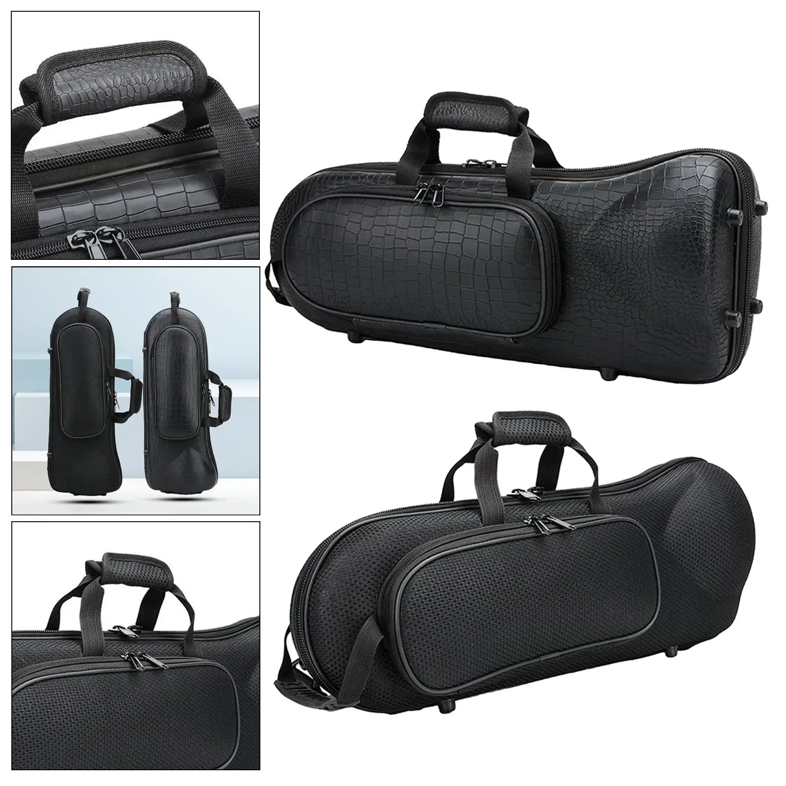 Trumpet  Case Durable Oxford Padded Portable Instrument Accessory with