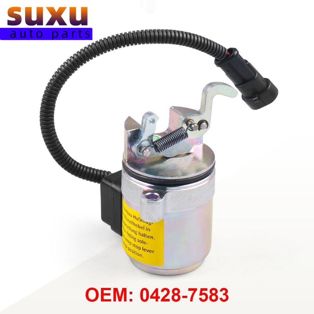 12V Fuel Shut Off Valve Device Solenoid 0428 7583 0410-2390 04287116  04287114 For Deutz Engine 04287581 04287583 0428 7581 | AliExpress