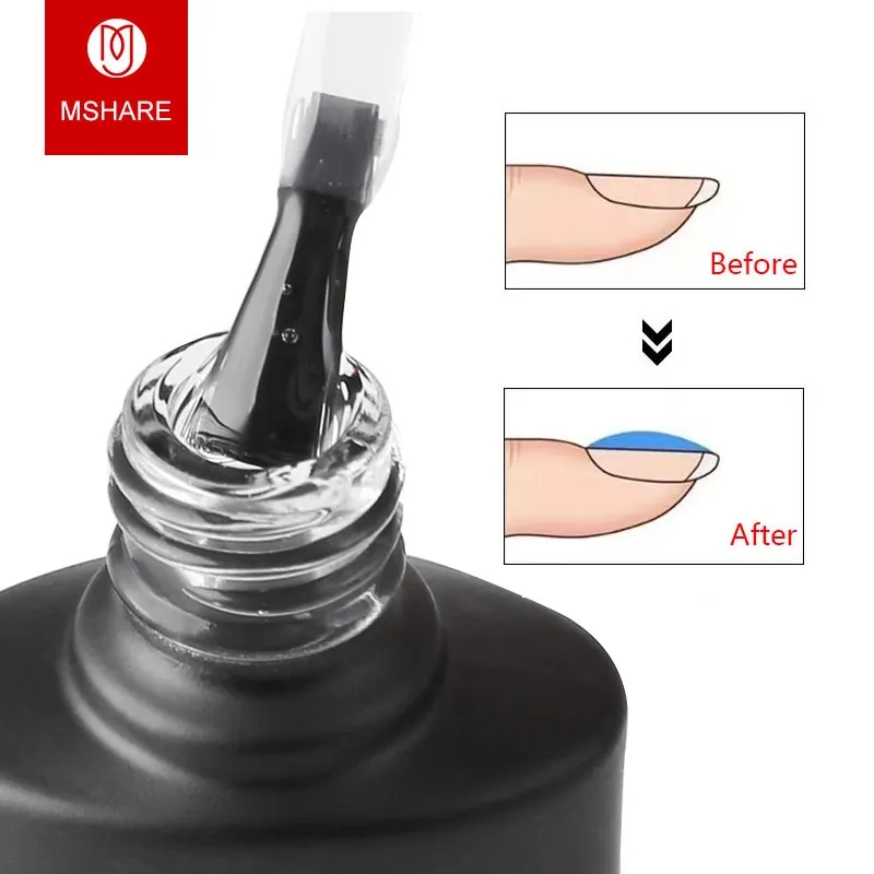 Best of MSHARE Nail Alignment Base Self Leveling Reinforcement Gel Build Nails Apex &amp; C-Curve Builder Strengthen Soak Off 10ml / 30ml Reviews & Tips