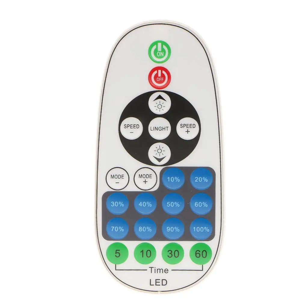 23-Key LED Remote Controller for Single Color Strip Light, DIY Lighting Modes, 220V-- EU Plug