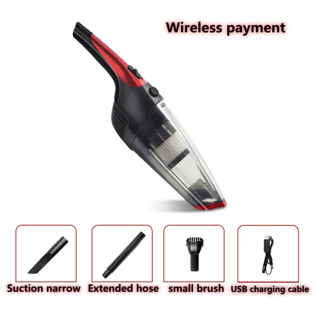 Cleaner Portable Handheld Mini Powerful Suction Dual Use