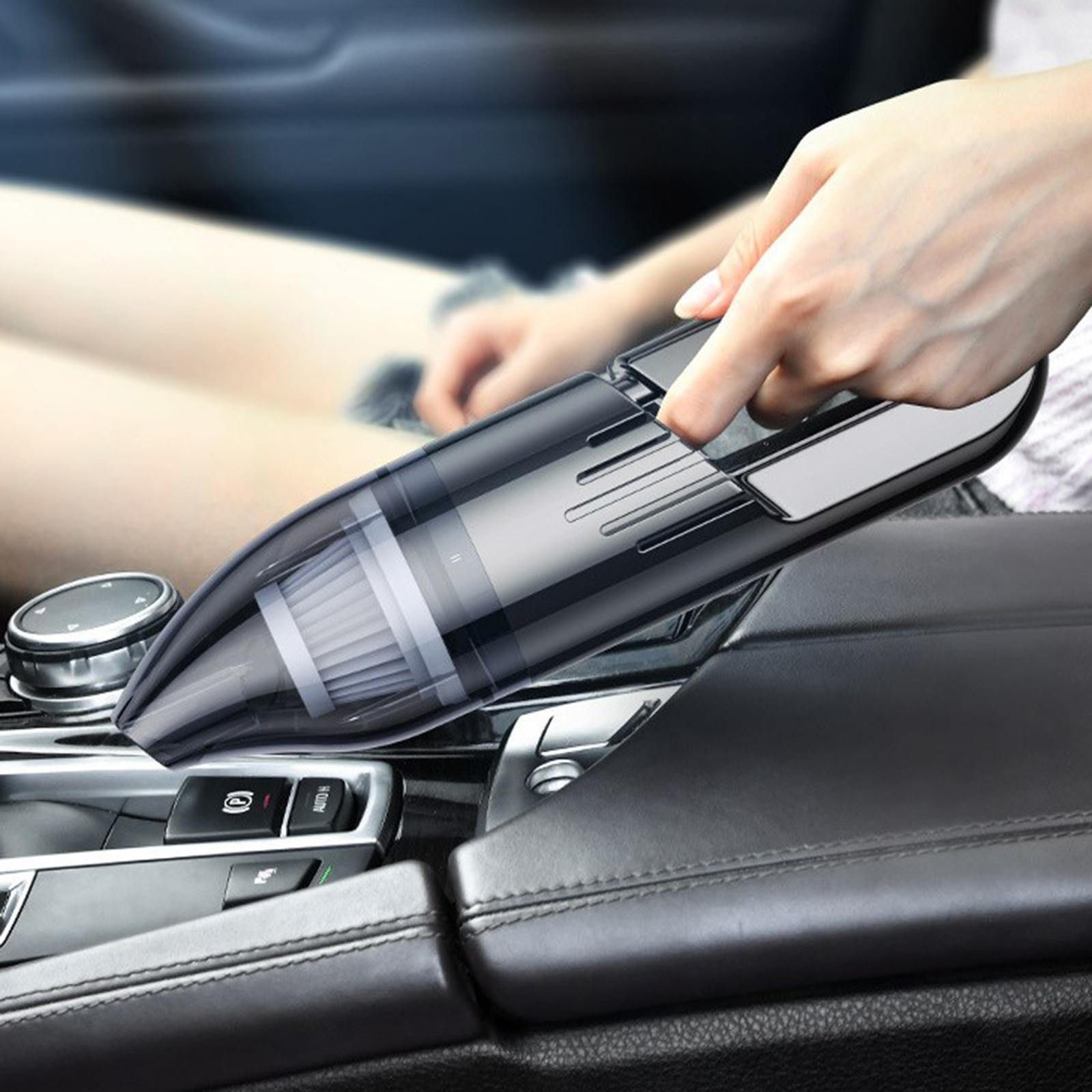 Handheld Car Vacuum Cleaner Car Cleaning Kit 120W High Power Wet and Dry Cleaning for All Vehicles Cleaning Car Interior
