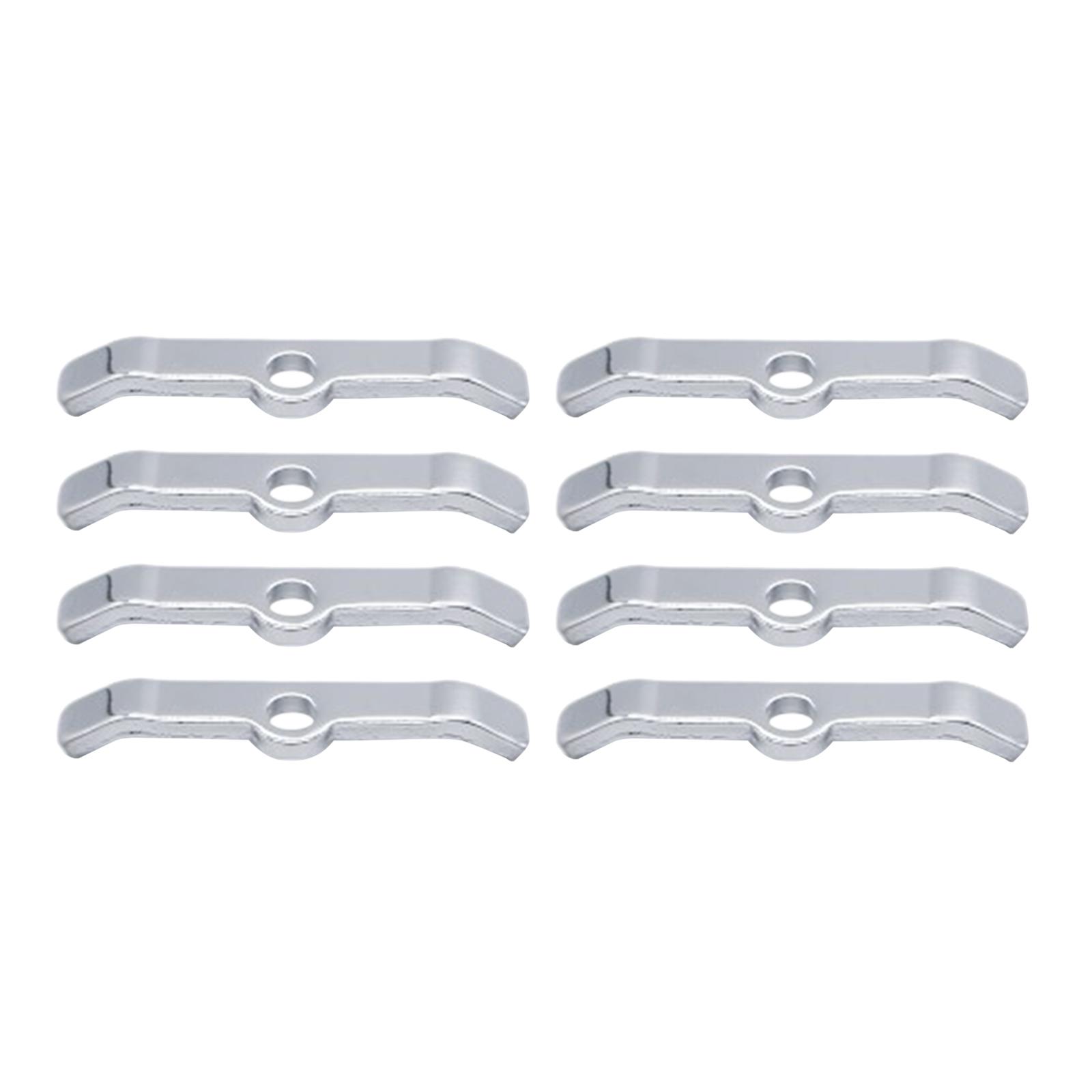 8 Pieces 3 Inches Cover Spreader Bars Fit for Sbc 283 305 327 350 Aluminum ,Exquisite Workmanship Easy to Install