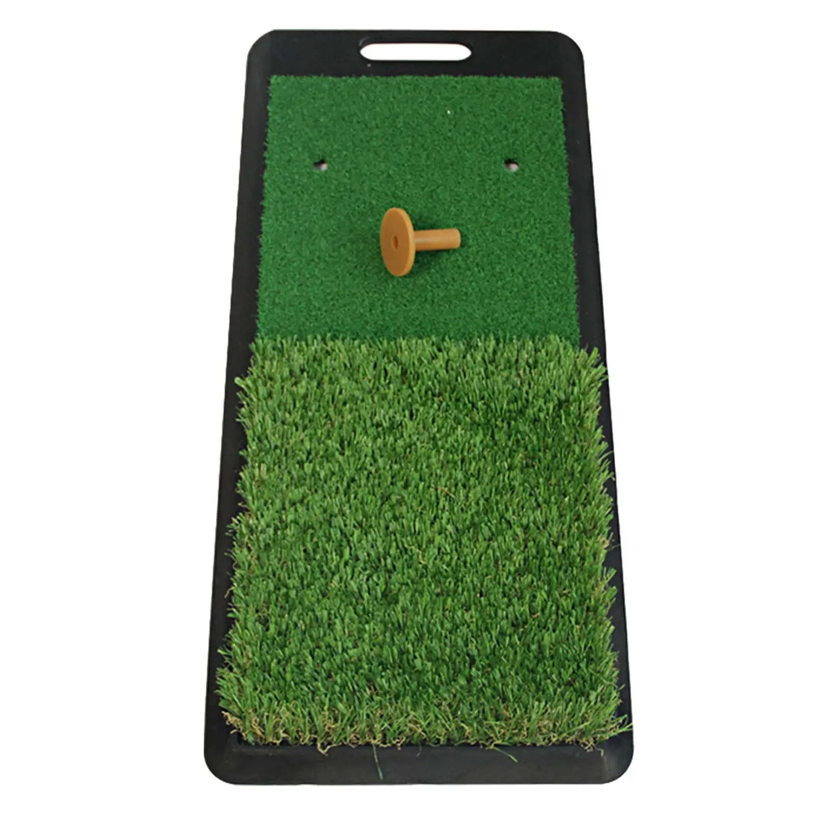 Golf Hitting Mat Indoor Mat Rubber Backing with Tee Heavy Duty Swing Mat Matt