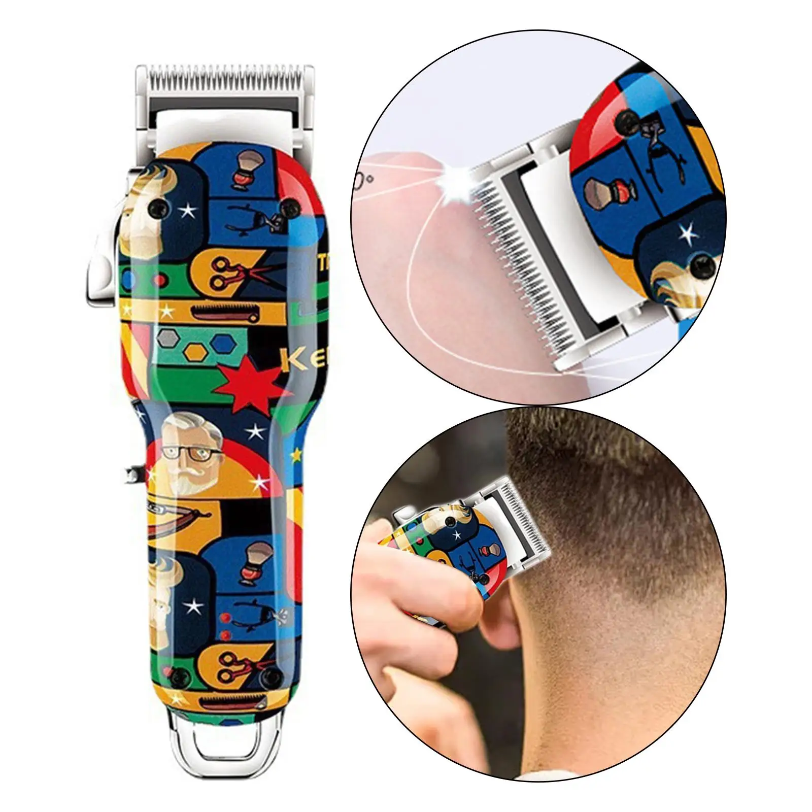   with  Comb Professional for Men Hair Cutting Kit Haircut Barber    Home Use Salon