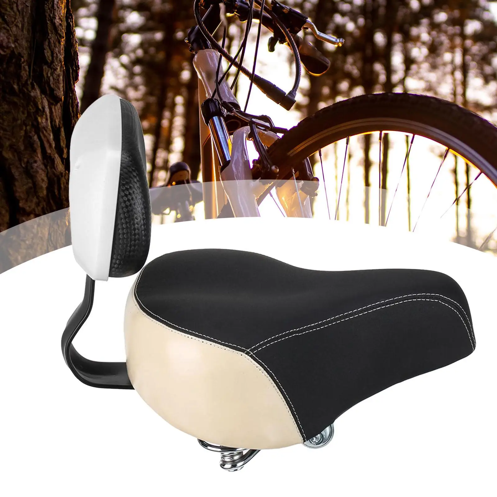  Seat Saddle Breathable  Wide   Saddle  Saddle Cushion for Exercise Bike Seat for Bike Indoor Men