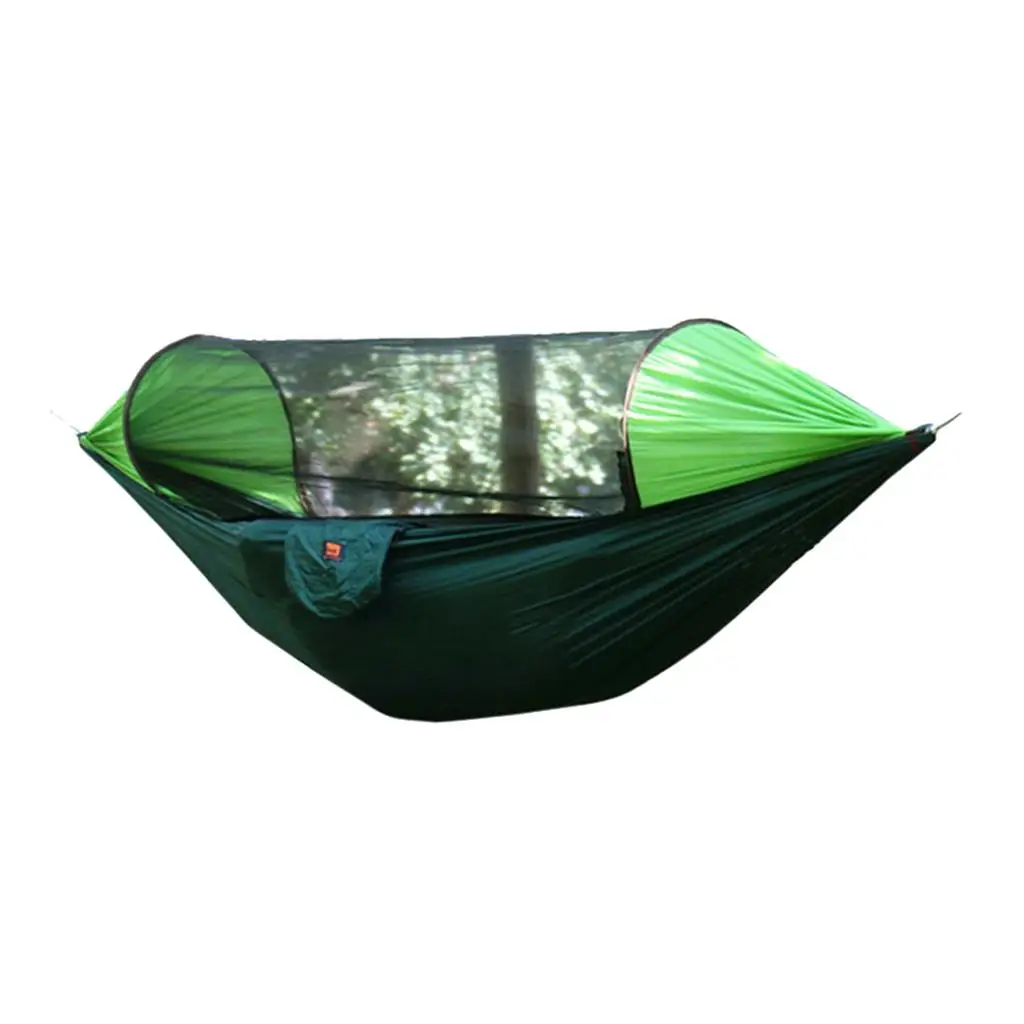 Camping Hammock with  Net, Portable Hammocks with , Tree  Carabiners for Outdoor Backpacking, Travel