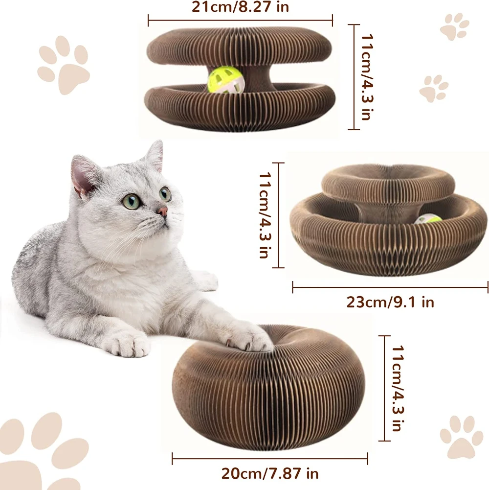 Lovepaw Corrugated Paper Cat Scratching Board Interactive Hit