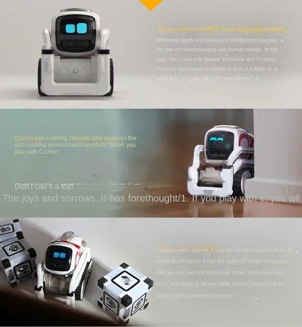 Emo Robot Toy Intelligent Ai Pet Children Toy Similar to Cozmo Vector Robot  Gift Electronic Toy Spot Good Or 2 Months Delivery - AliExpress