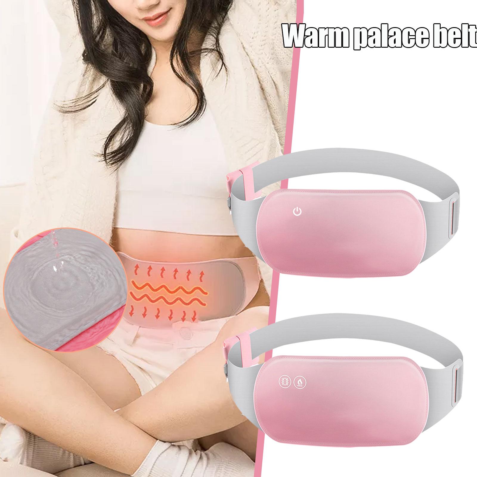 Best of Menstrual Heating Pad Warm Palace Hot Waist Belt Relieve Menstrual Pain Hot Compress Massager For Woman Girl Belly Back Heating Reviews & Tips