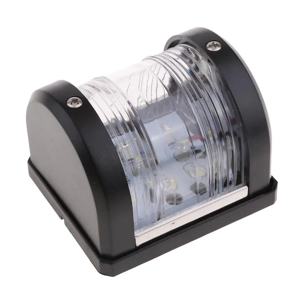 Stainless Steel Marine Waterproof LED Masthead Deck Light Navigation Lamp for Boats, 2 NM