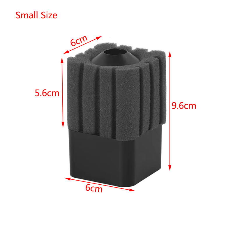 Bio-Schwamm filter für Aquarium Aquarium Garnelen teich Luftpumpe biochemische Filtration geräuschlos Schaum Aquarium Zubehör neu – Detail 11