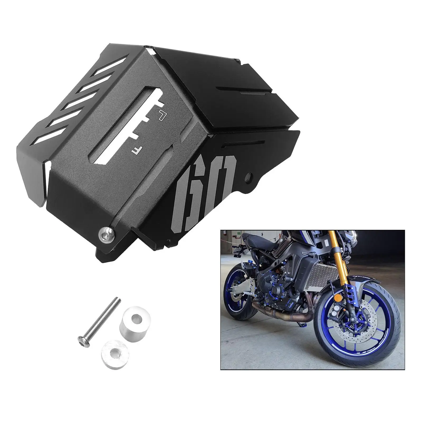 CNC Motorcycles Water Coolant Reservoir  for FZ-09 FZ09 1