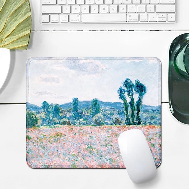 Office Table Mat, Beach Mouse Pad, Fishing Boats