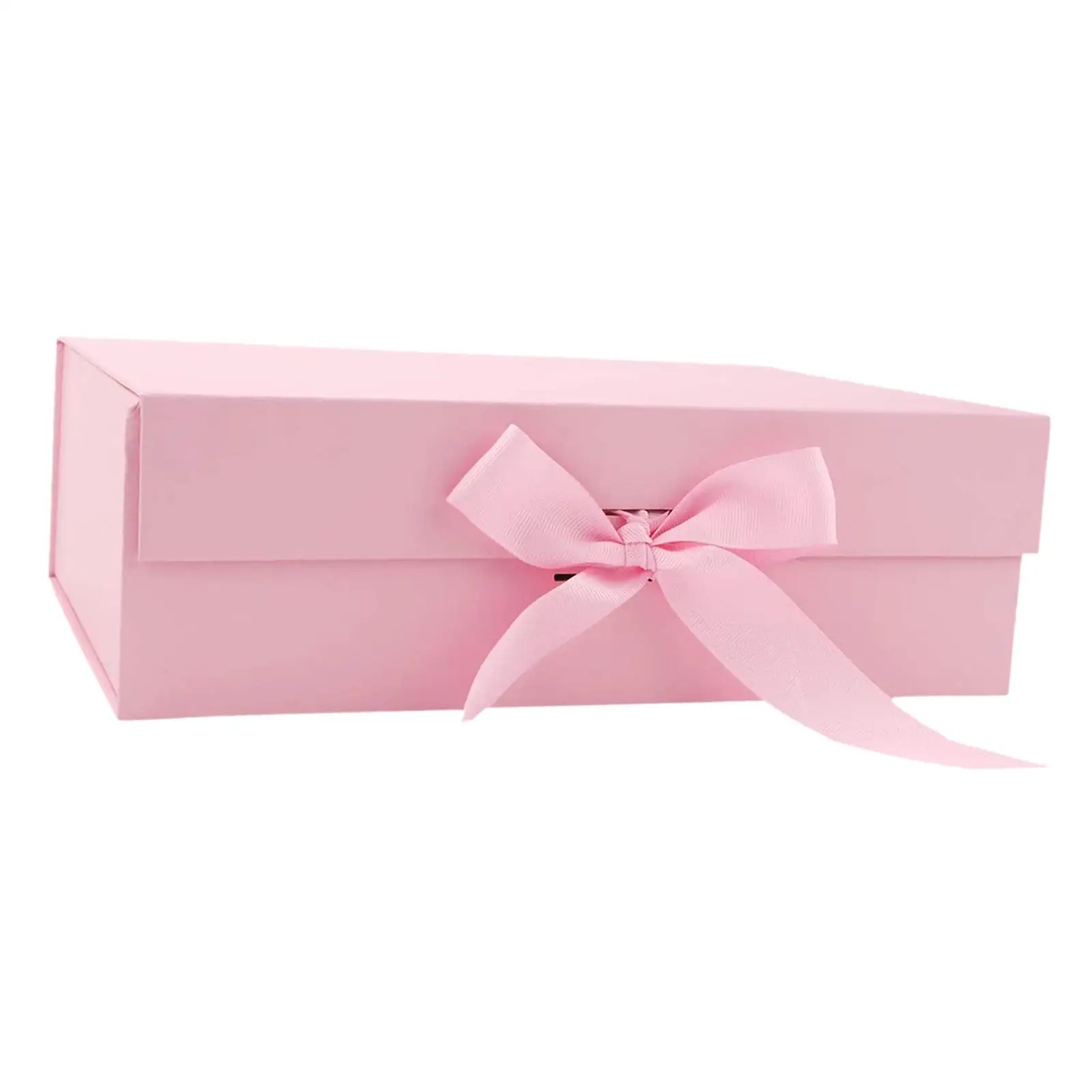 Gift Box with Ribbon Decorative Box Reusable Easy Assemble Large Storage Box for Birthday Party Engagement Party Bridemaid Gifts