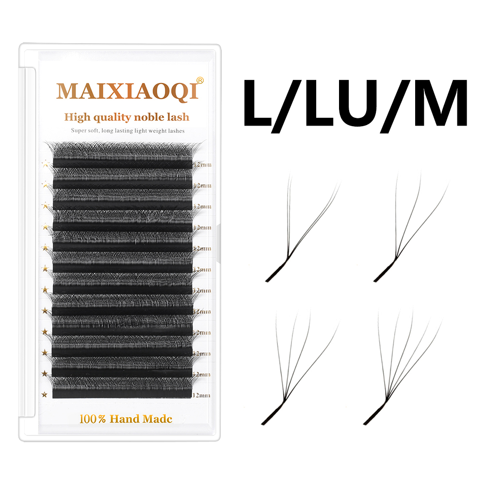 Best of MAIXIAOQI L / LU / M Curl YY 3D 4D 5D W Shape Eyelash Extension Hand Woven Soft Light Natural Lashes Premade Volume Fan Eyelashes Reviews & Tips