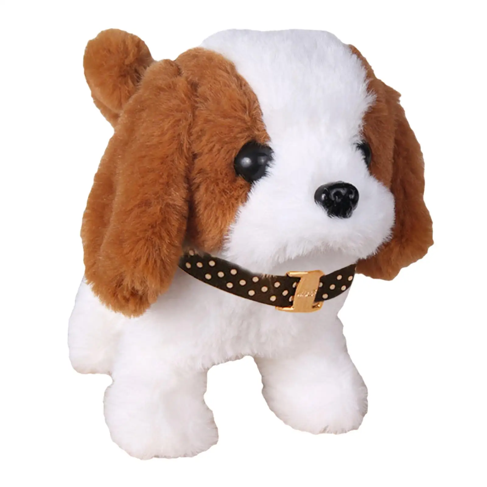Cartoon Electric Plush Toy Tail Wagging Interesting Toy for Kids Toddlers Girls Gifts