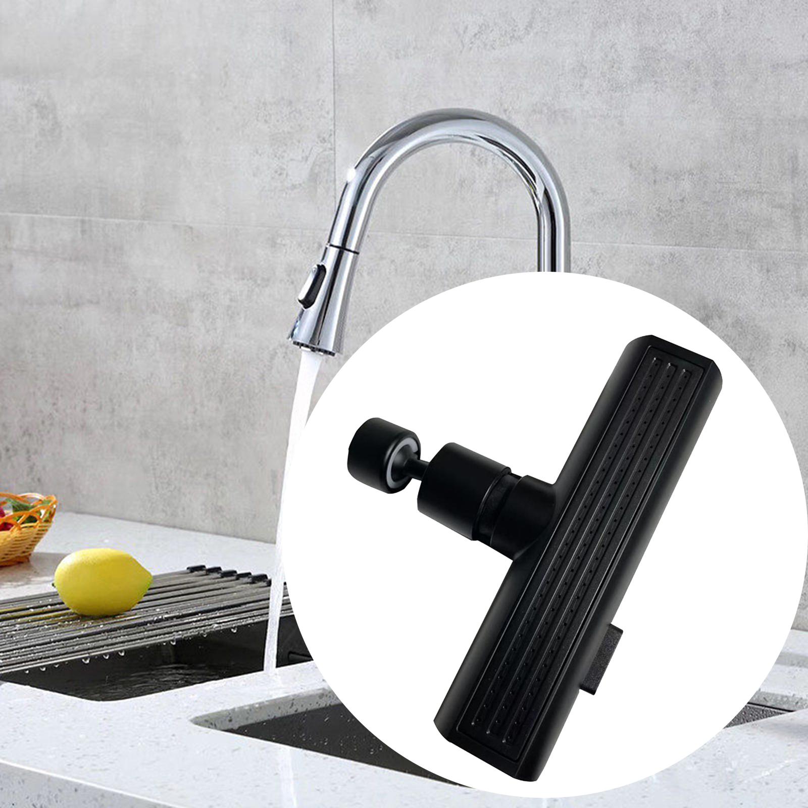 360° Faucet Extension Rainfull Water Outlet Kitchen Faucet Aerator for Washing Eye/Hair/Face Kitchen Replacement Sink Faucets