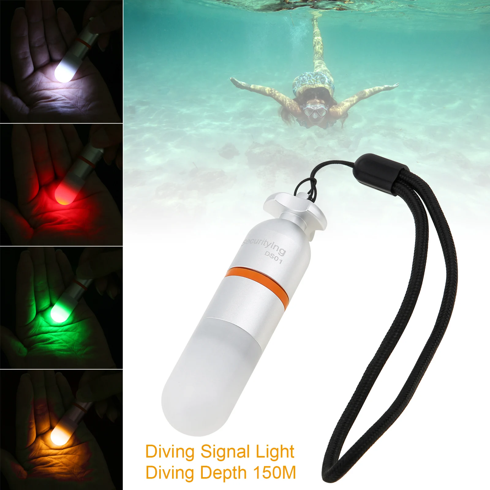 Luz de tanque subaquática, Tocha LED, Mergulho