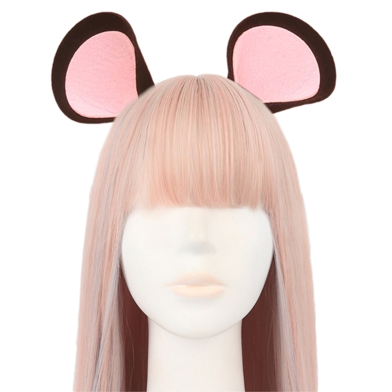 Schöne Plüsch Cartoon Maus Ohr Stirnband erwachsene Kinder lustige Kopf bedeckung Karneval Party Haarband Halloween Cosplay Kostüm Requisiten – Detail 4