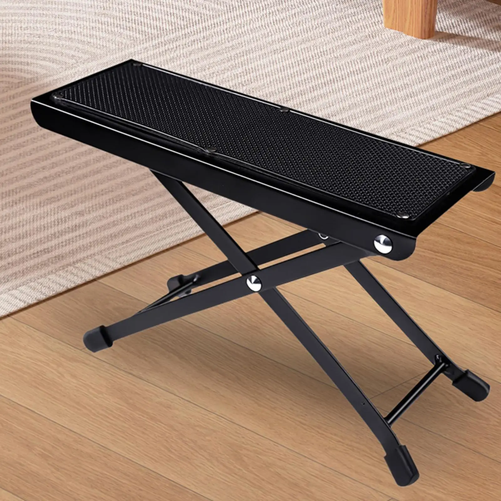 Pedicure Foot Rest Durable Folding Guitar Footstool for Home Nail Technician