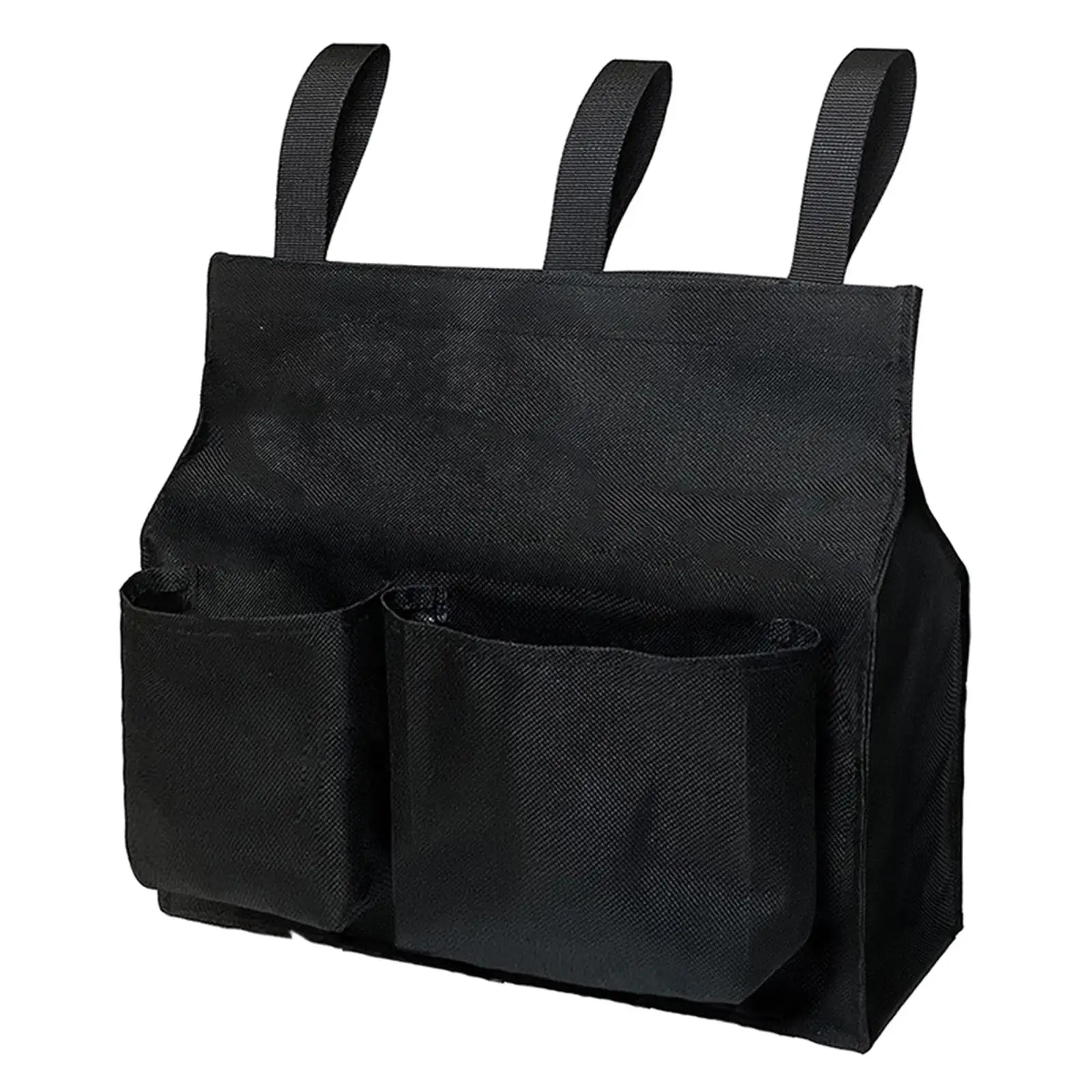 Softball Umpire Ball Bag Durable Quality Extra Large Black Oxford Fabric Referee