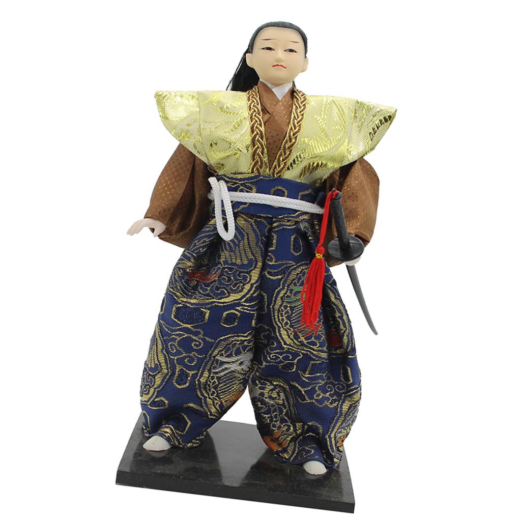 12inch Japanese Geisha Oriental Doll, Asian Kimono Doll Lady Figures Figurine, Home Office Desktop Decoration